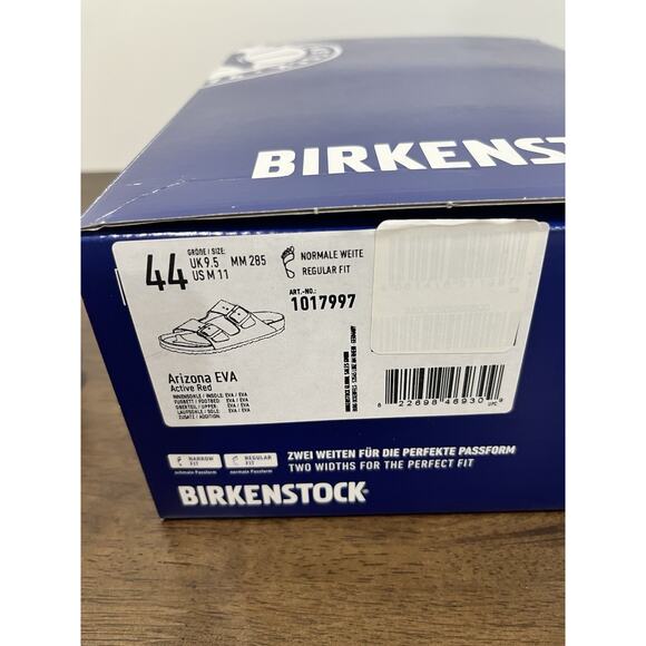 Birkenstock Arizona EVA Active Red 1017997 Mens size 11
